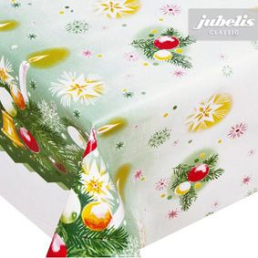 nappe lavable avec motif de Noël