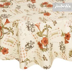 Nappe ronde d’une taille appropriée Nappe ronde d’une taille appropriée